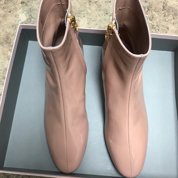 Clearance! NIB L’autre Chose Ankle Boots Patent leather 37/37.5 - Picture 4 of 7